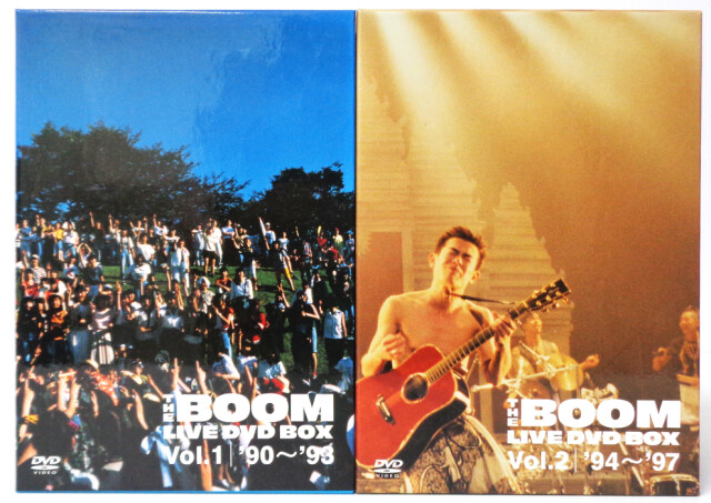 超貴重】THE BOOM ブーム LIVE DVD-BOX Vol.1.2-